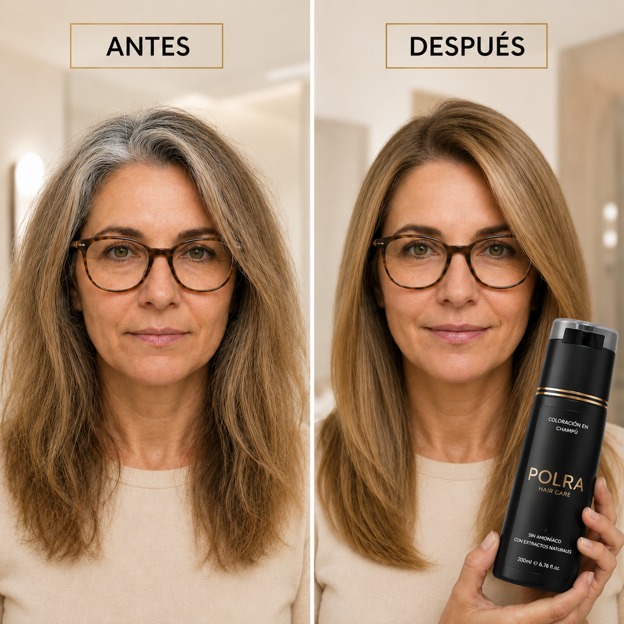Champú Colorante Instantáneo POLRA