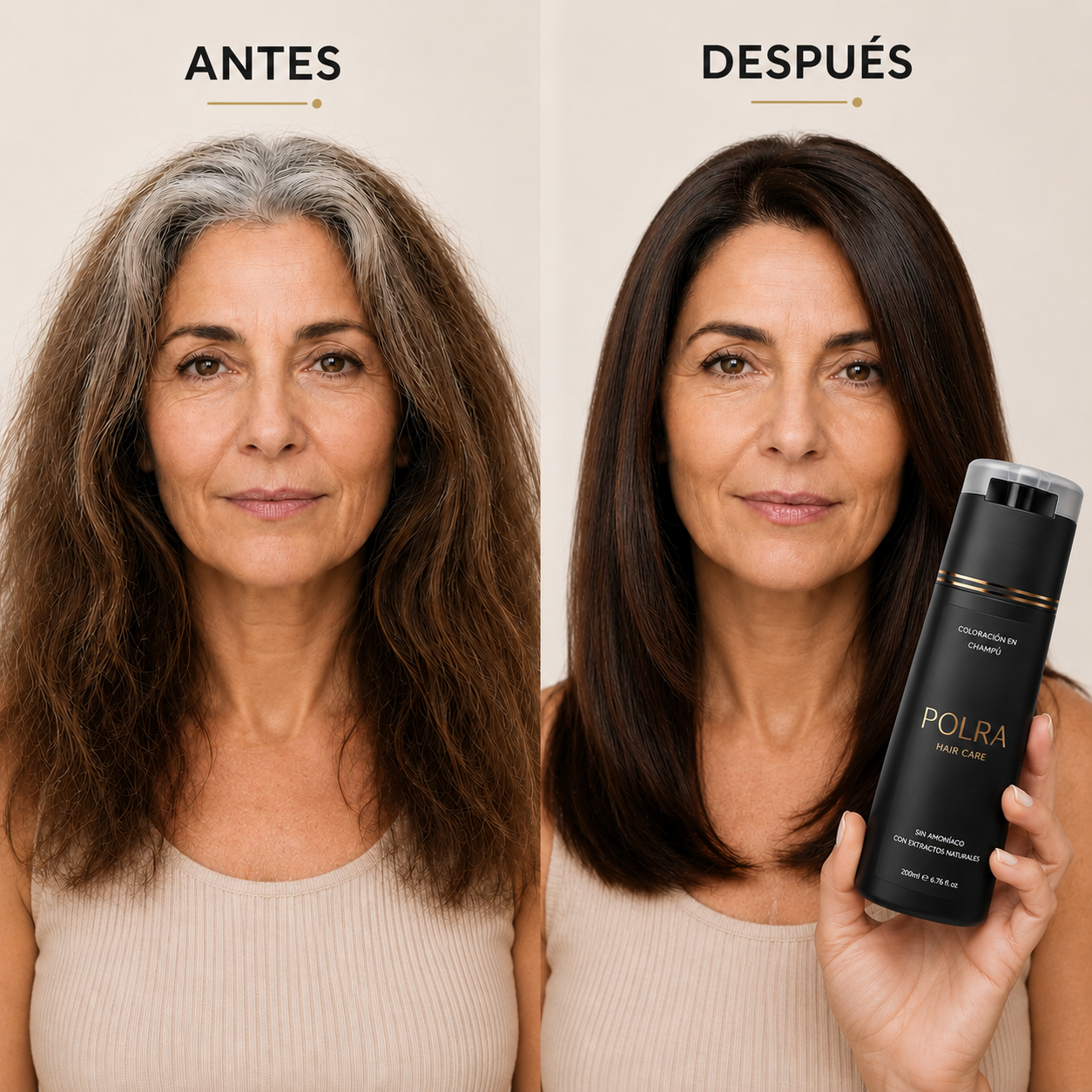 Champú Colorante Instantáneo POLRA